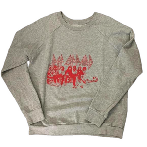 Def Leppard Sweatshirt T&B Vintage Inspired Size M